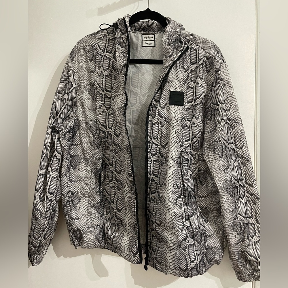 H&M x Eytys zip front windbreaker